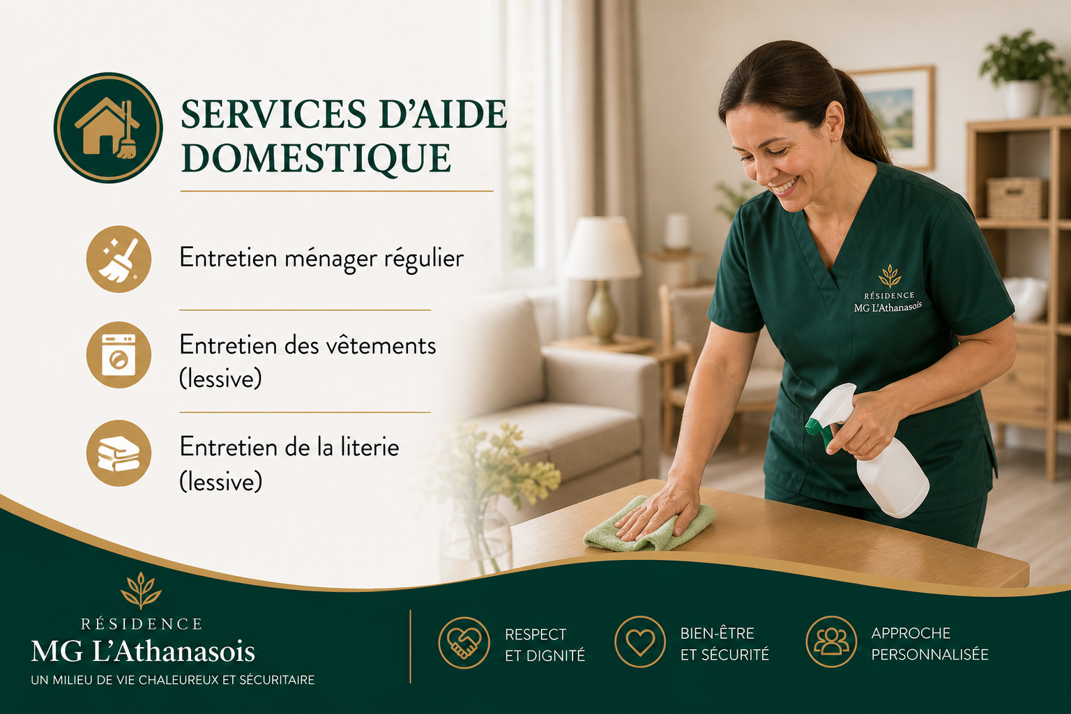 SERVICES D'AIDE DOMESTIQUE